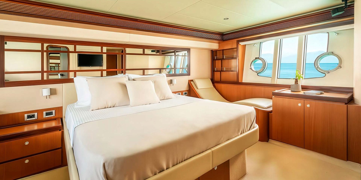 Аренда яхты Ferretti 630 Escape на Миконосе